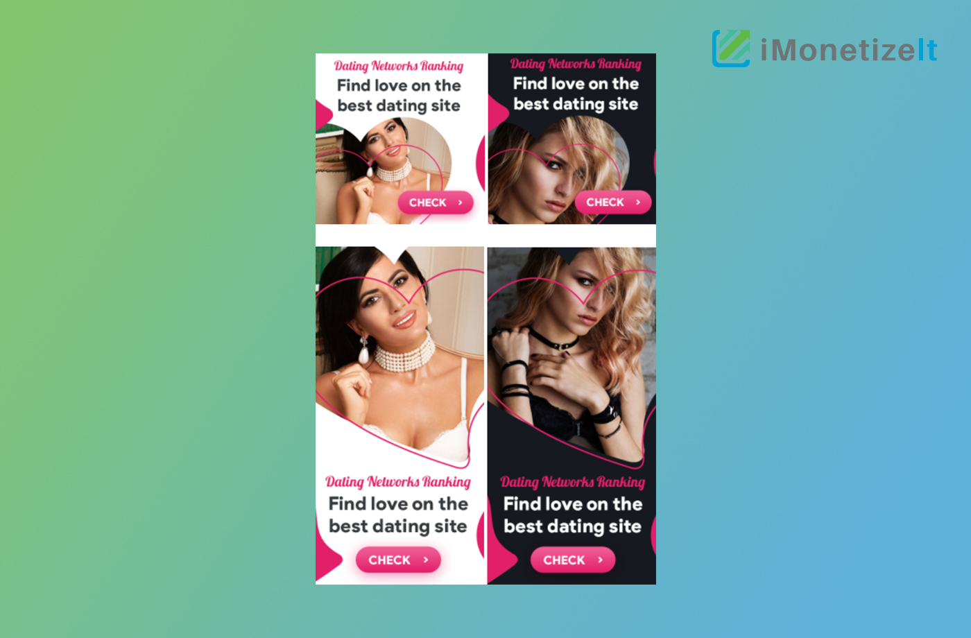 Dating creatives in affiliate marketing 2022