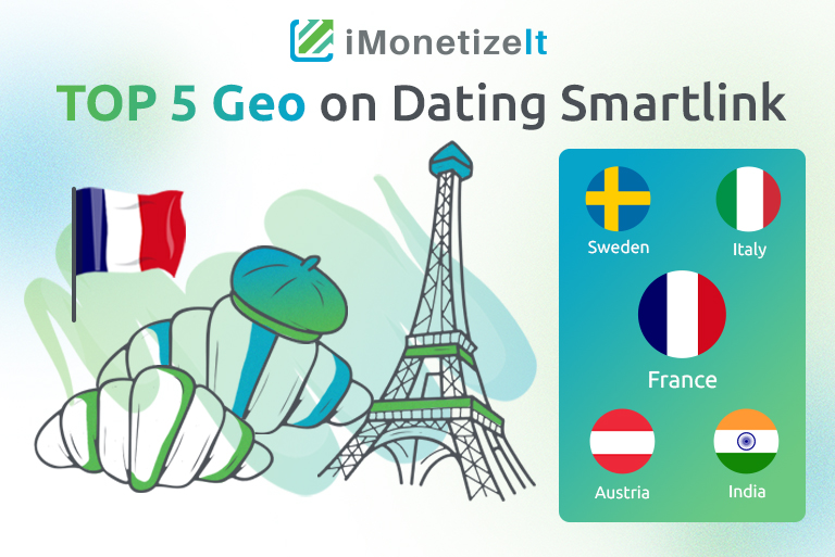 ТОP 5 Geo on Dating Smartlink: France, Italy, Sweden