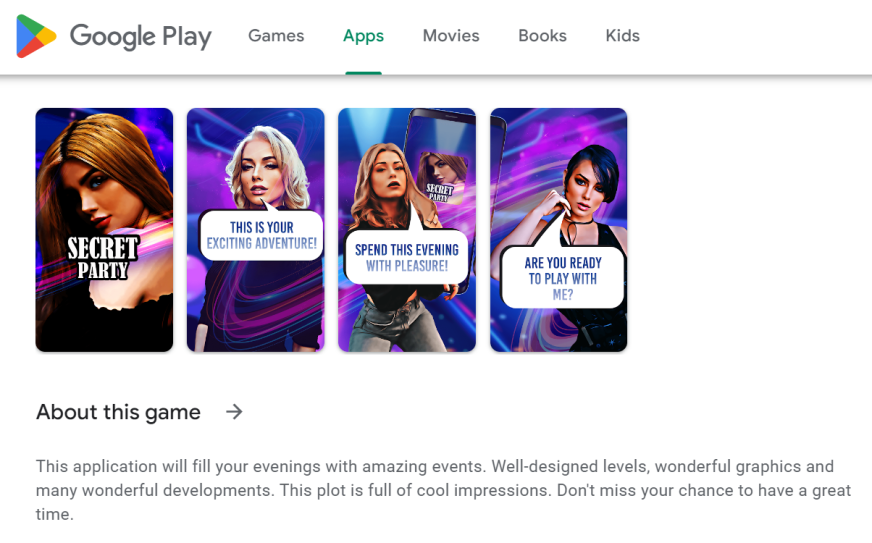 1577 on XGames Smartlink from Facebook via android app