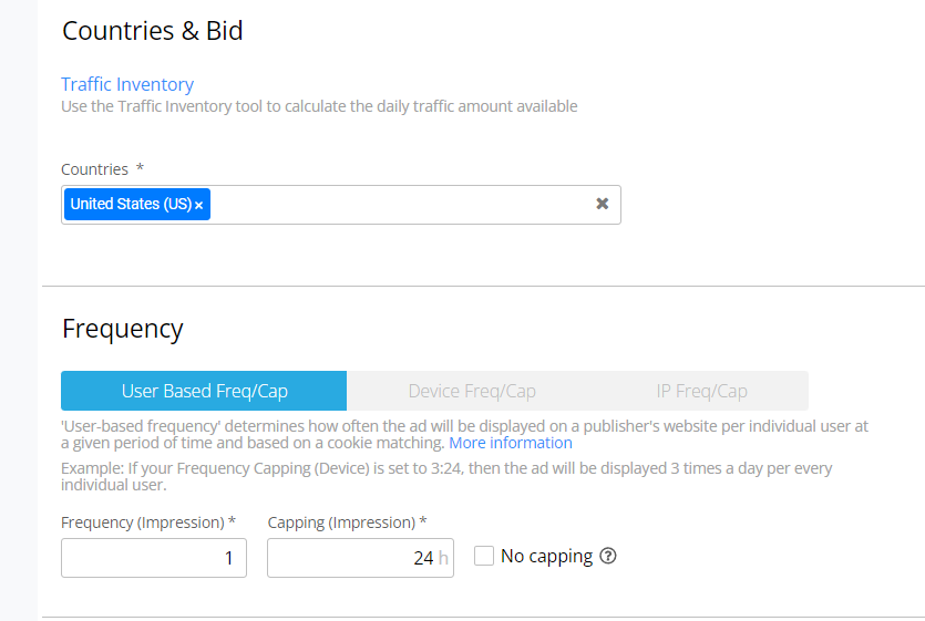 bid limits